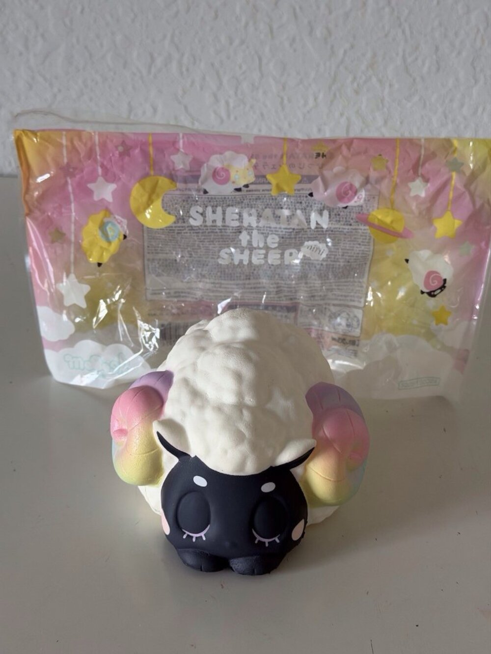IBLOOM Moosh SHERATAN THE SHEEP COCONUT SCENTED SQUISHY SQUISHIES SLOW RISE NEW
